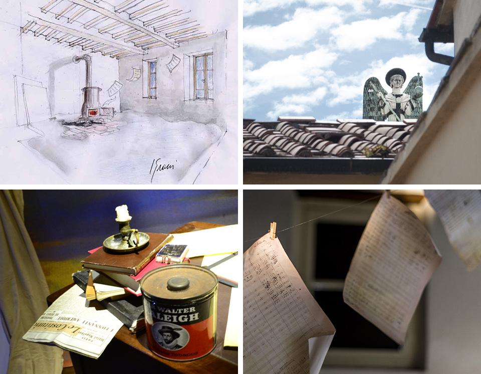 Ripostiglio soffitta casa natale