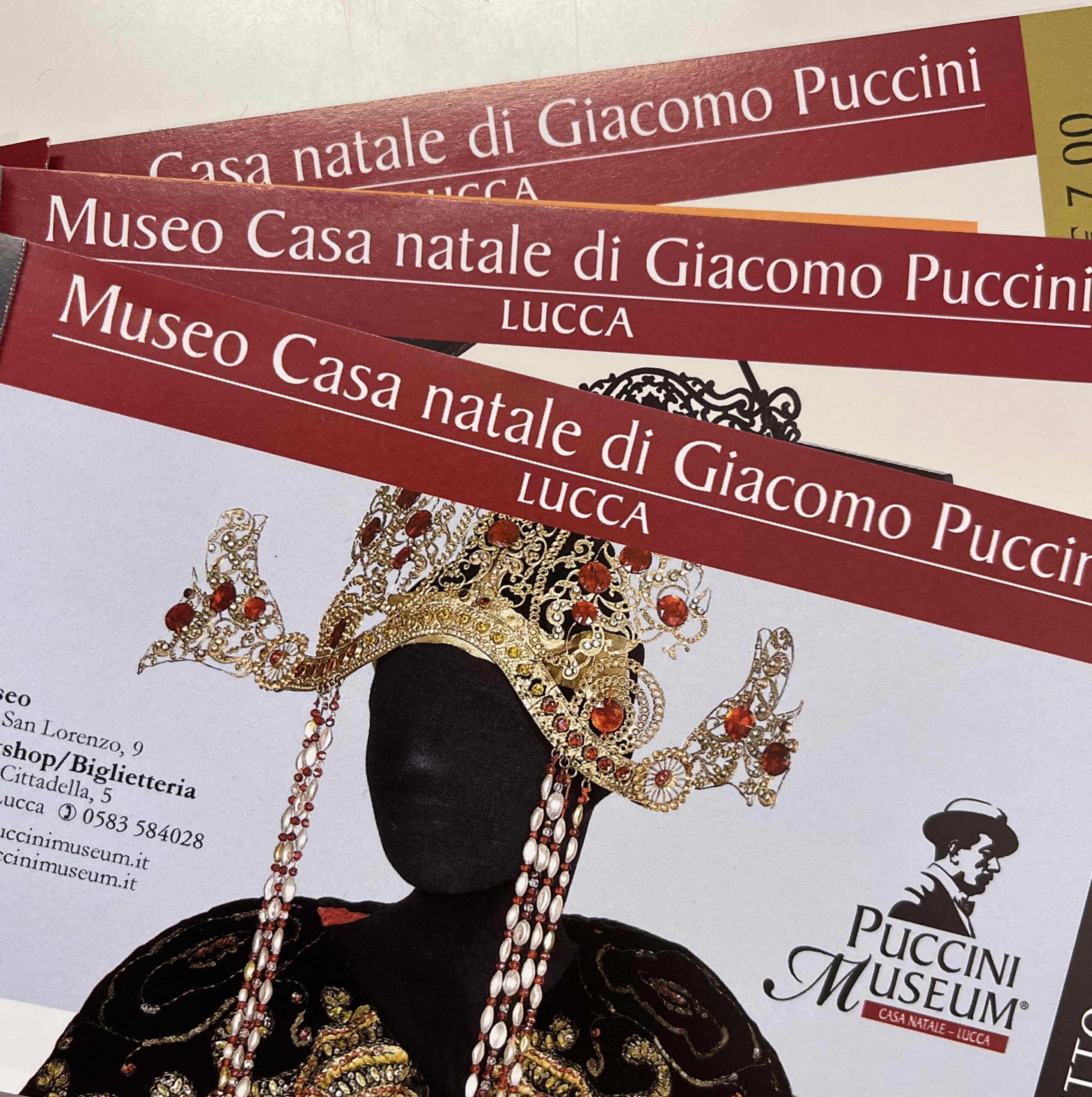 Biglietti Museo Casa natale di G. Puccini